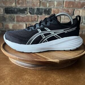 Asics Gel-Cumulus 27 Women 9.5 Black Concrete Road Running Shoes Sneakers